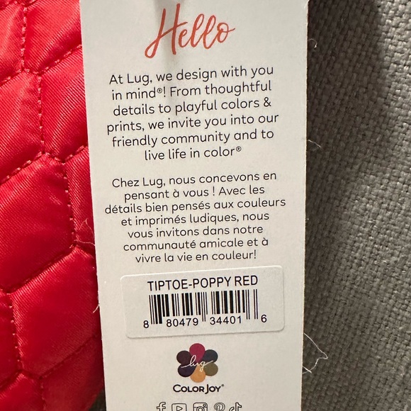 Tip Top Crossbody Bag - Poppy Red - Picture 3 of 5